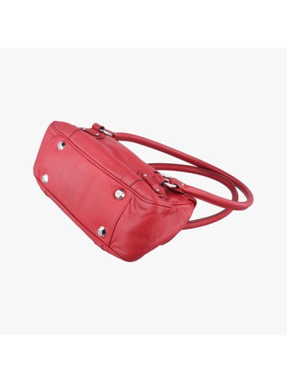 ★SOLD★ Dior Cdlogo Red Leather Handbag - Picture 6 of 16